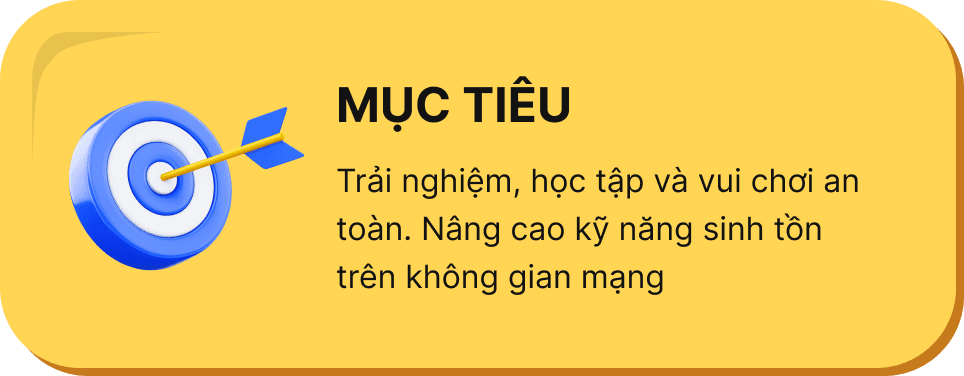 MỤC TIÊU: Trải nghiệm, học tập và vui chơi an toàn