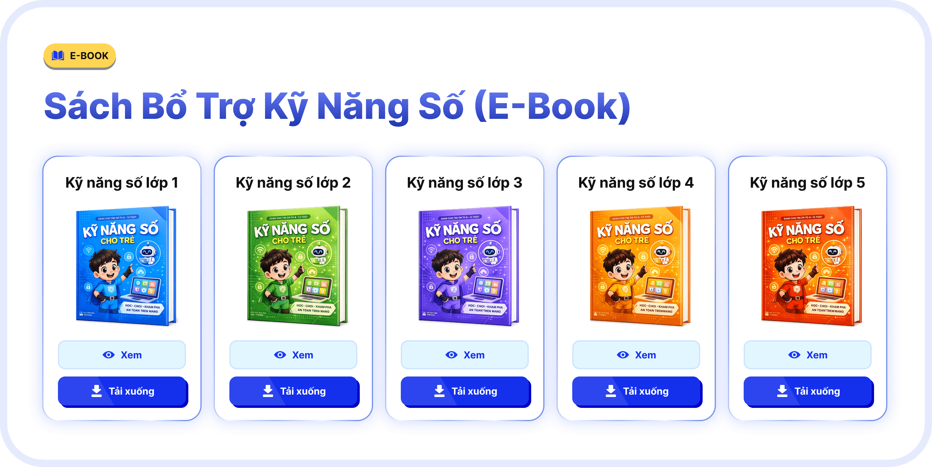 Sách bổ trợ kỹ năng số (e-book)